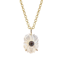 Mother of Pearl February Charm