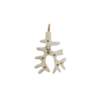 Coral Horn Charm