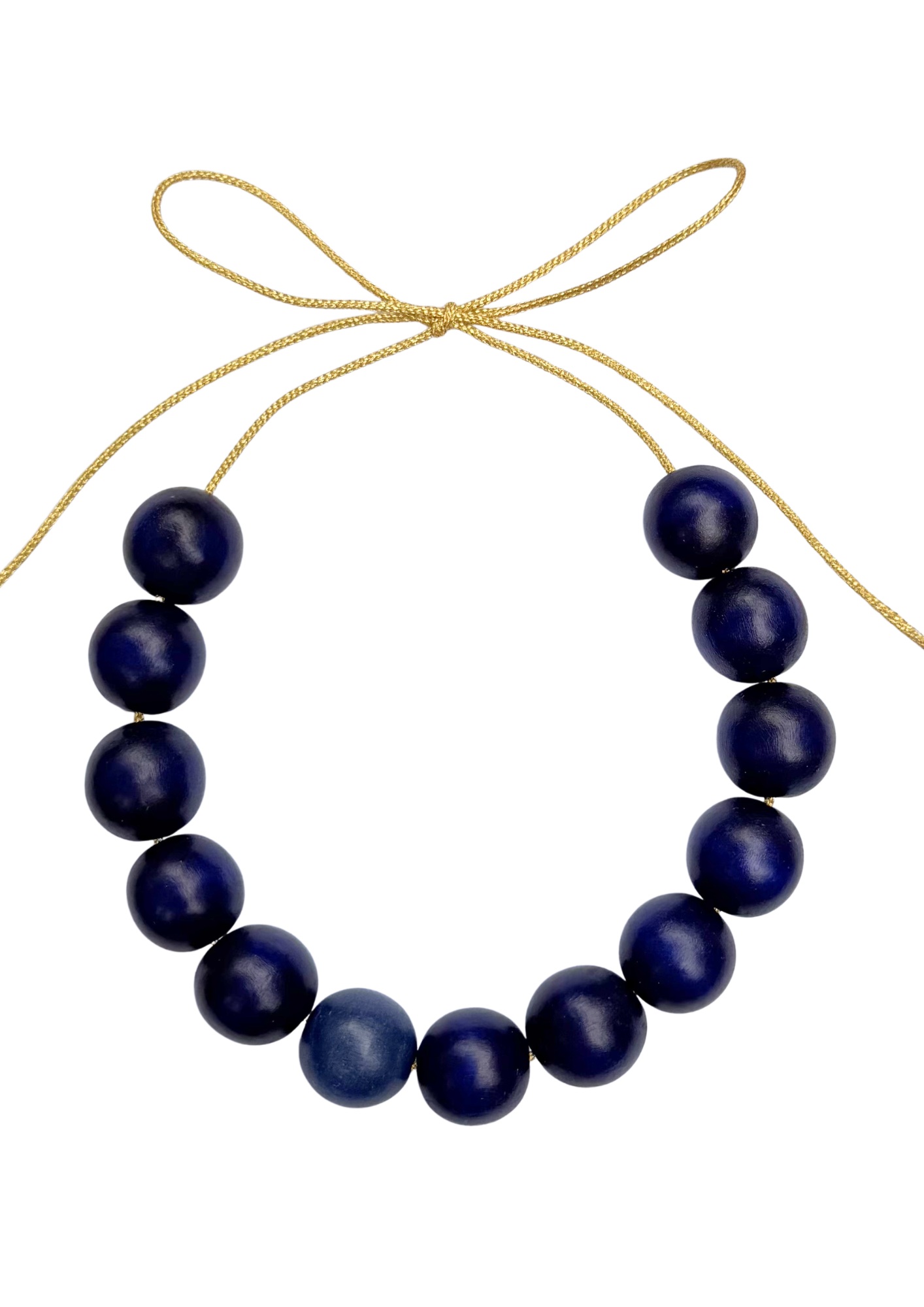Indigo Bubble Necklace