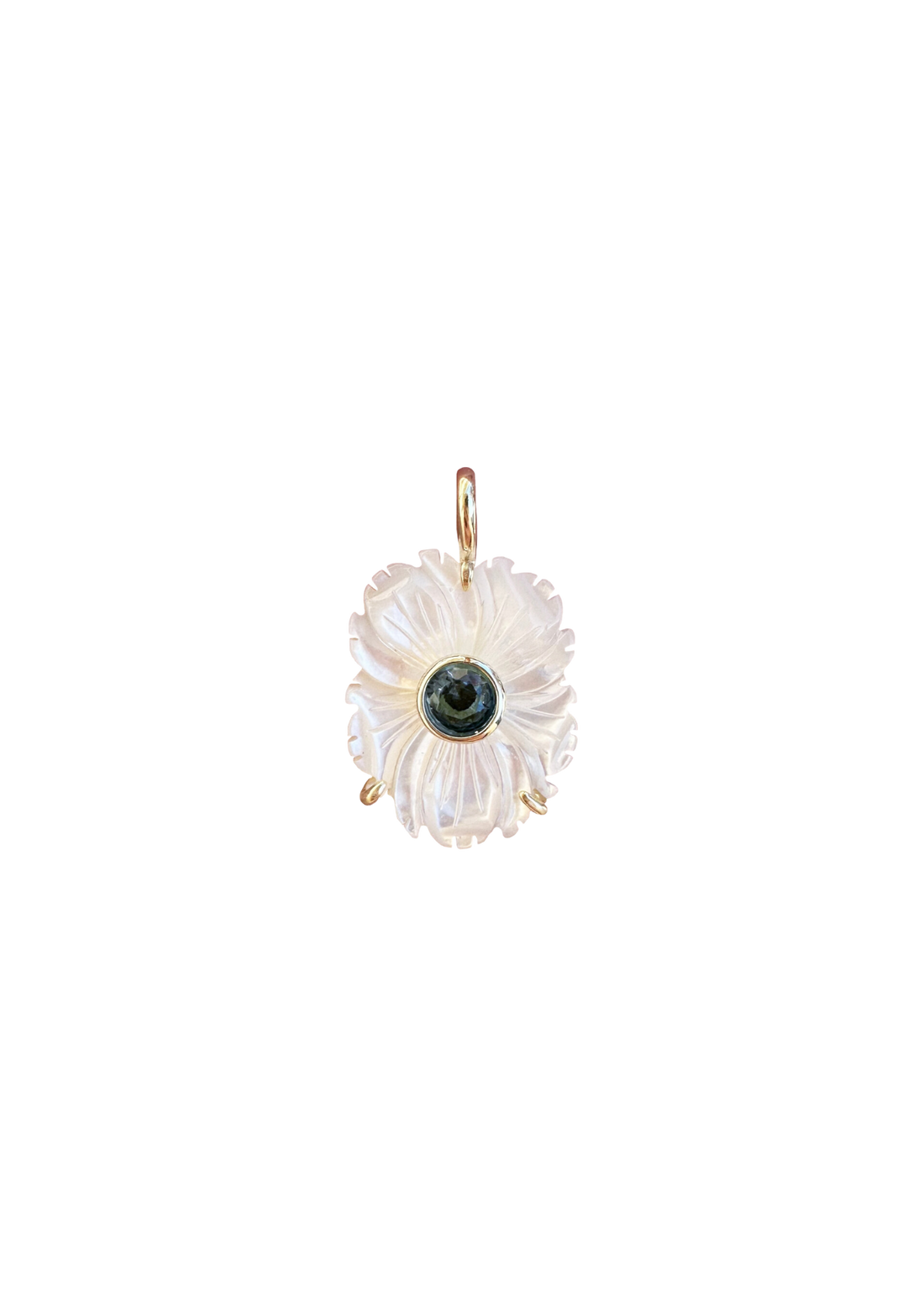 Mother of Pearl December Charm