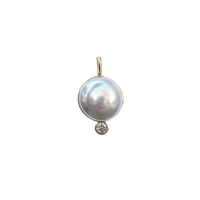 Pearl Drop Charm