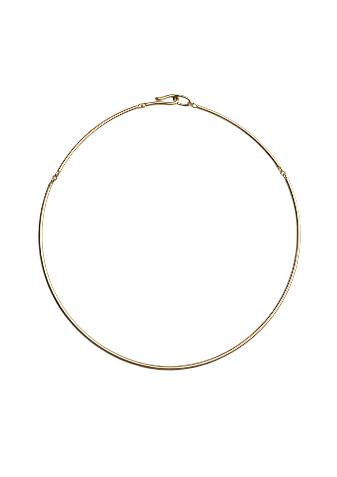 golden collar necklace