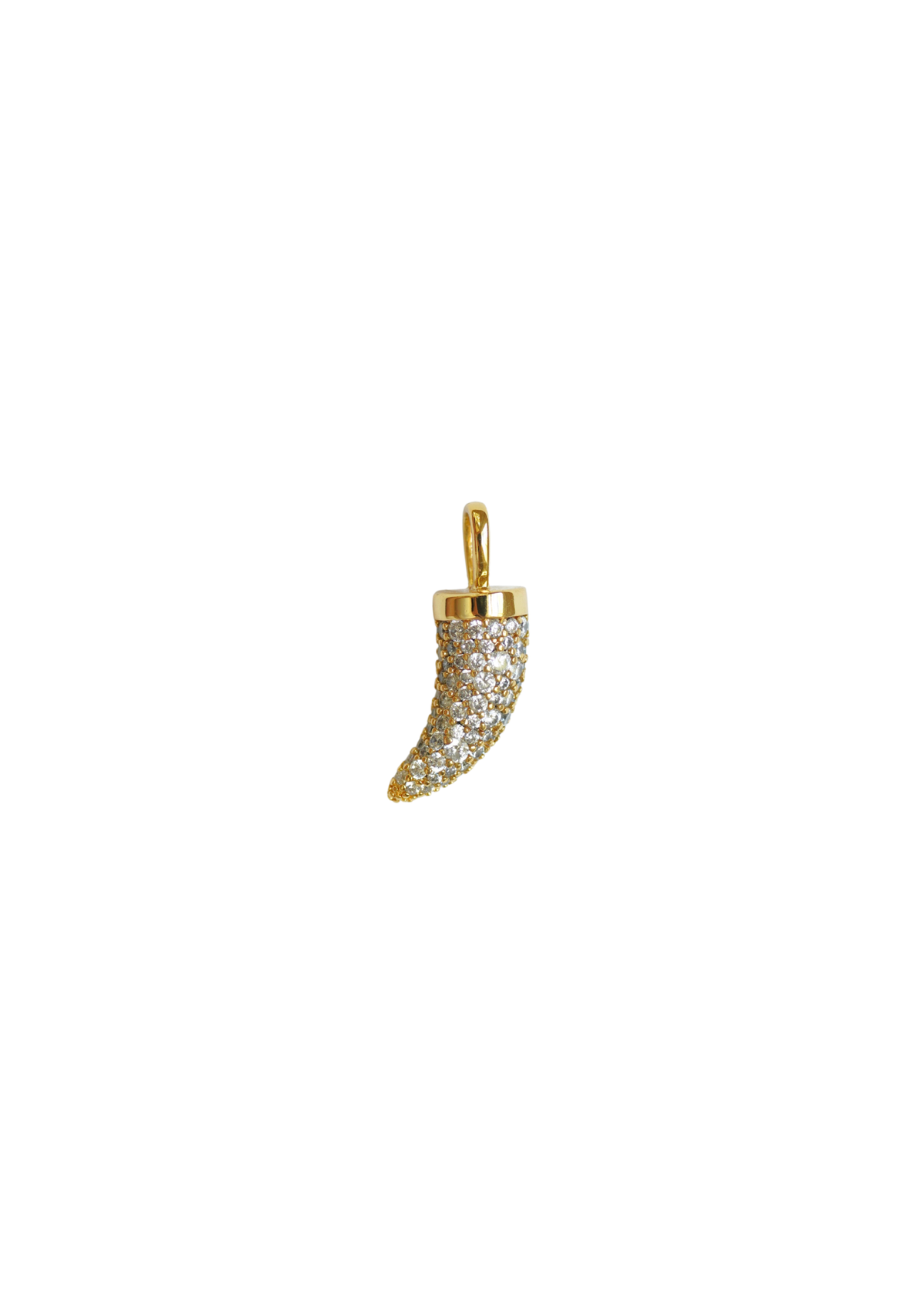 Embellished Horn Charm