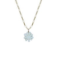 Mini Clover Horn Charm