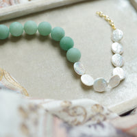 Mallorca Gemstone Bubblegum Necklace