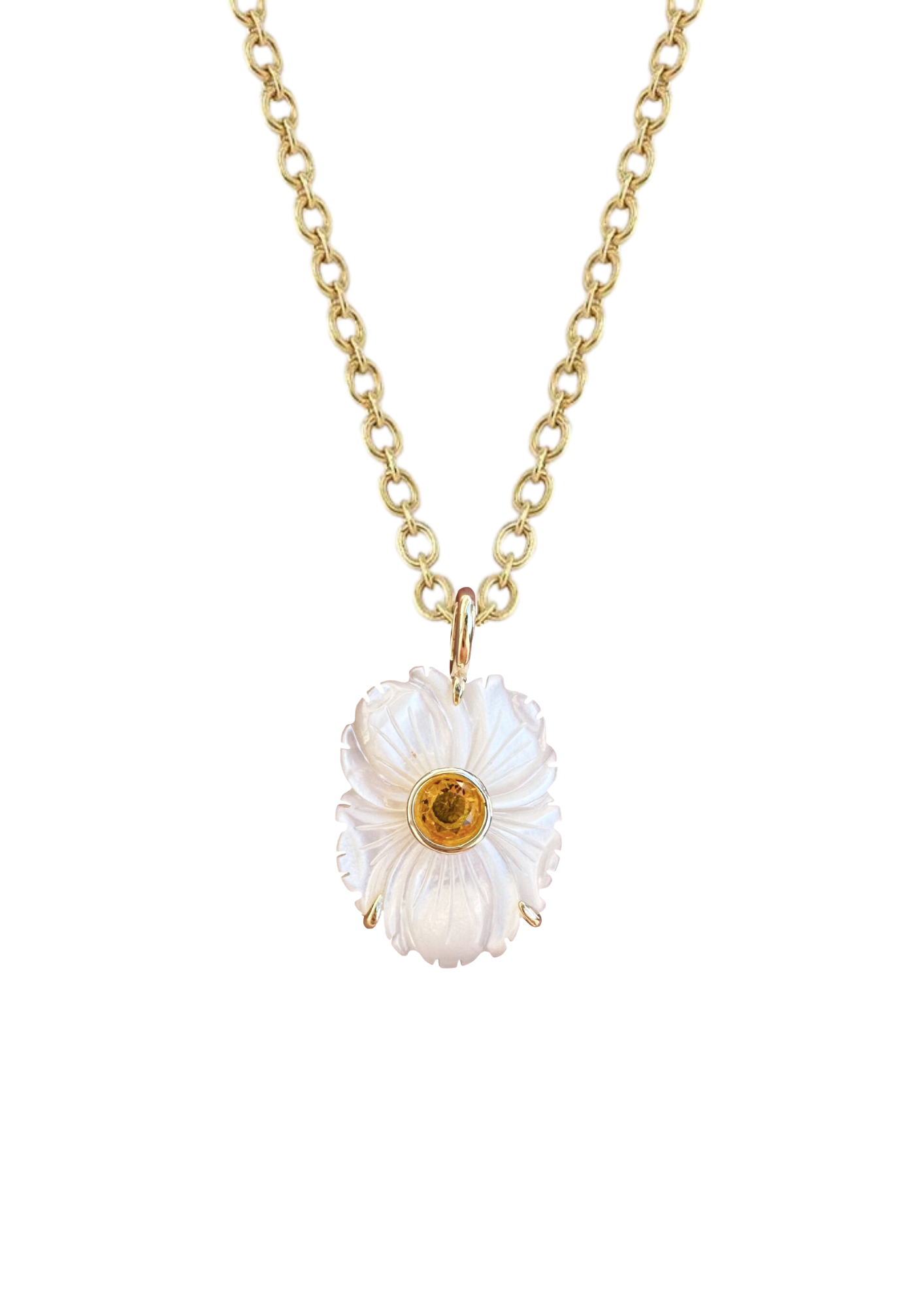 Mother of Pearl November Charm