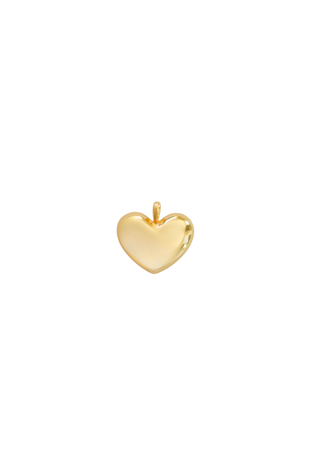 Golden Heart Charm