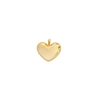 Golden Heart Charm