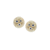 Grand Mother of Pearl Belgravia Studs