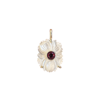 Mother of Pearl January Charm
