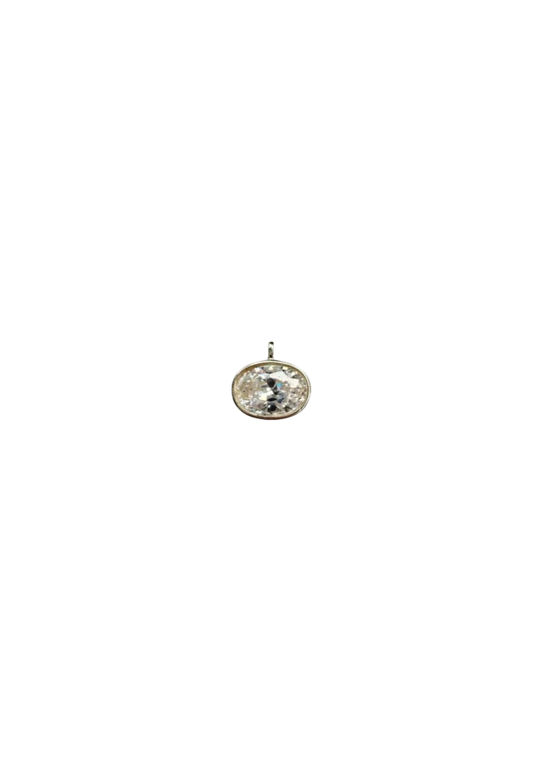 Pre order: Bezel Oval Charm