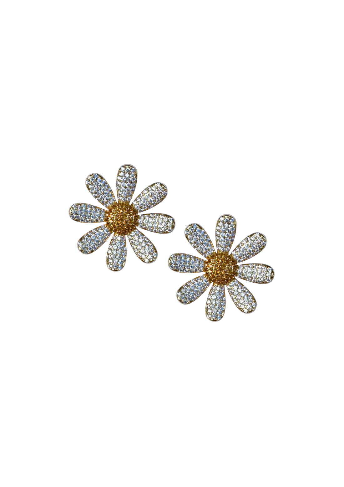 Blanc Daisy Stud