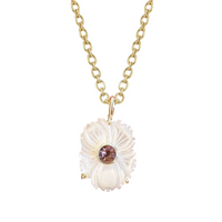 Mother of Pearl October Charm
