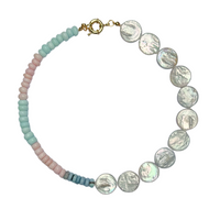 Anguilla Gemstone Bubblegum Necklace