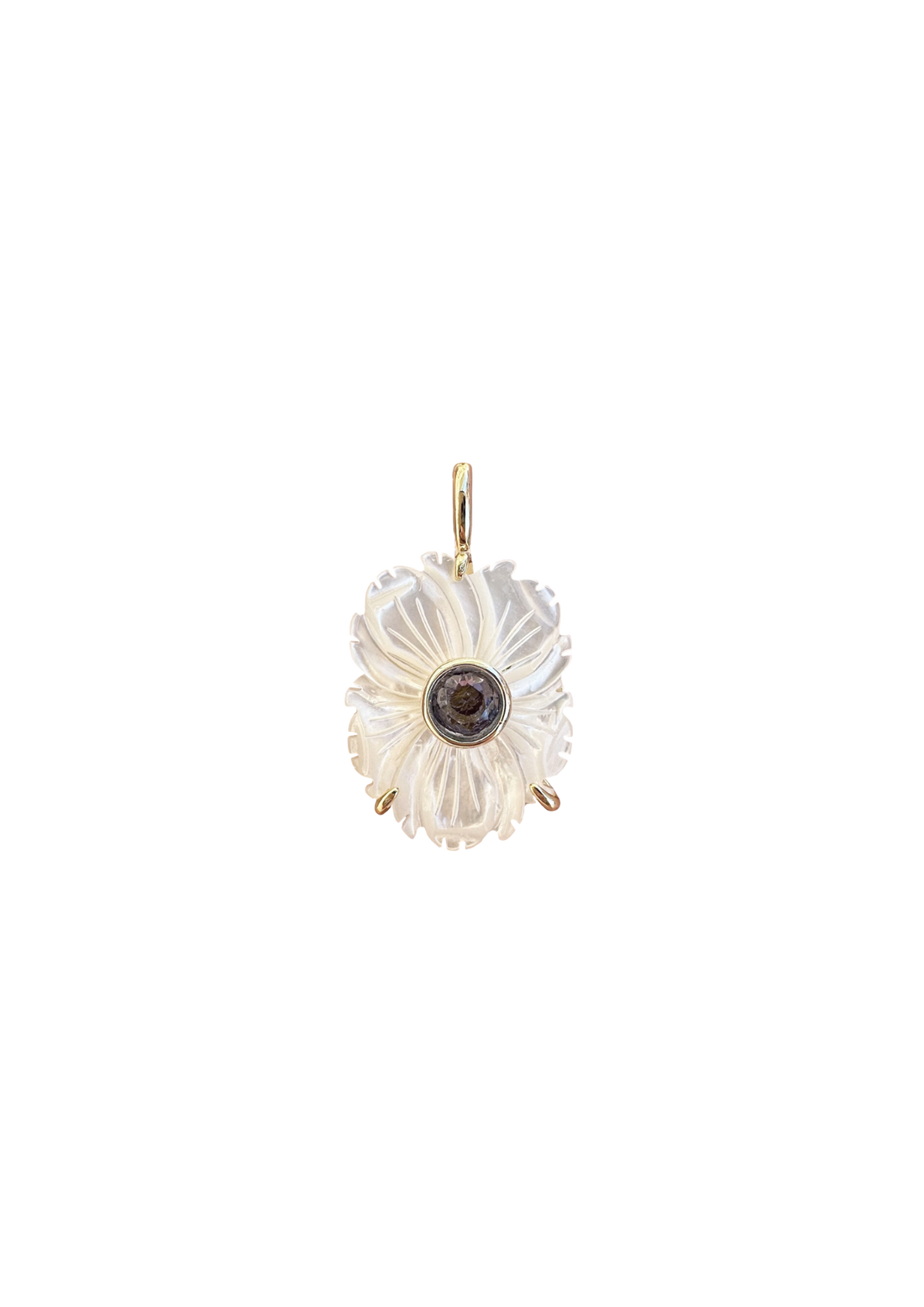 Mother of Pearl February Charm