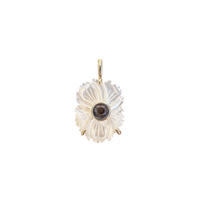 Mother of Pearl February Charm