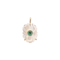 Mother of Pearl March Charm