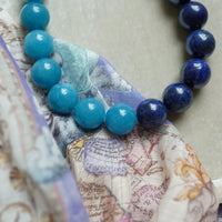 Mykonos Gemstone Bubblegum Necklace