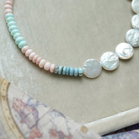 Anguilla Gemstone Bubblegum Necklace