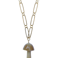 Mushroom Light Horn Charm