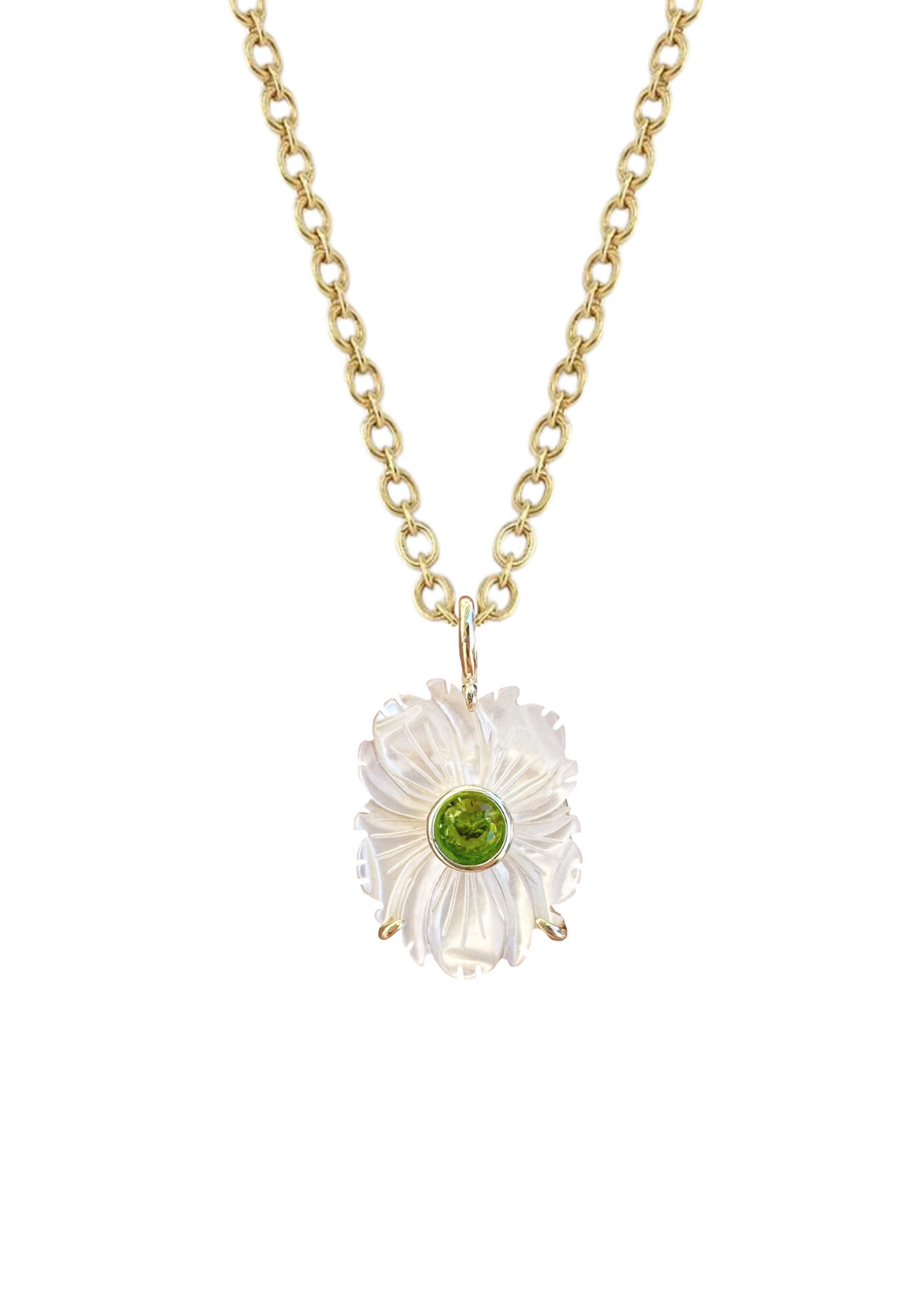 Mother of Pearl August Charm