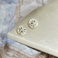 Grand Mother of Pearl Belgravia Studs