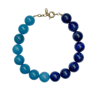 Mykonos Gemstone Bubblegum Necklace