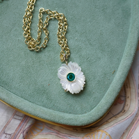 Mother of Pearl June Charm
