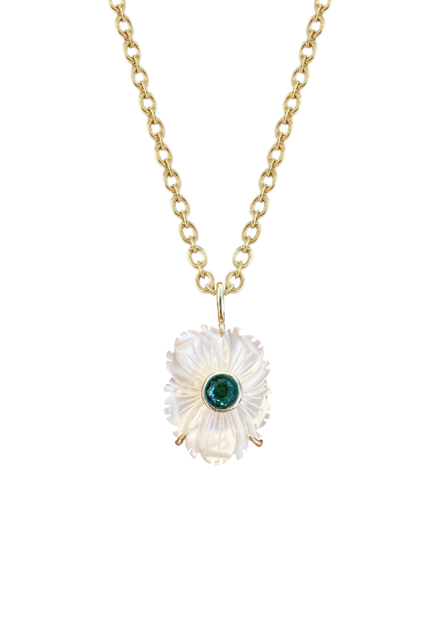 Mother of Pearl June Charm