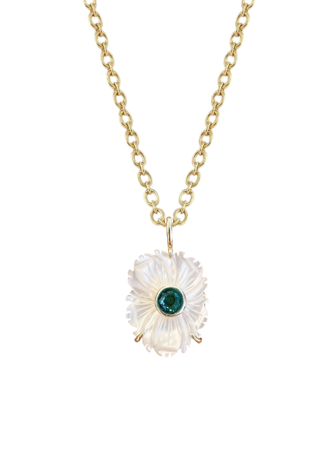 Mother of Pearl June Charm