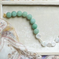 Mallorca Gemstone Bubblegum Necklace