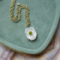 Mother of Pearl August Charm