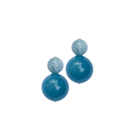 Newport Gemstone Bubble Earrings
