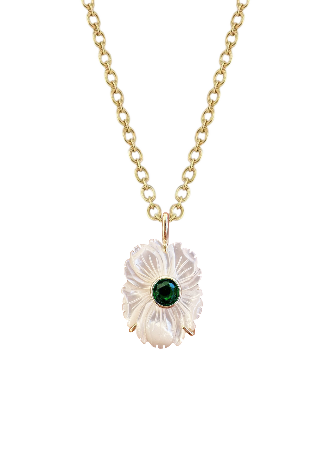 Mother of Pearl May Charm