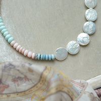 Anguilla Gemstone Bubblegum Necklace