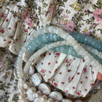 Limited Edition: Mini Moonstone & Freshwater Pearl Necklace