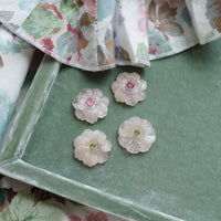Grand Rose Quartz and Rose Studs