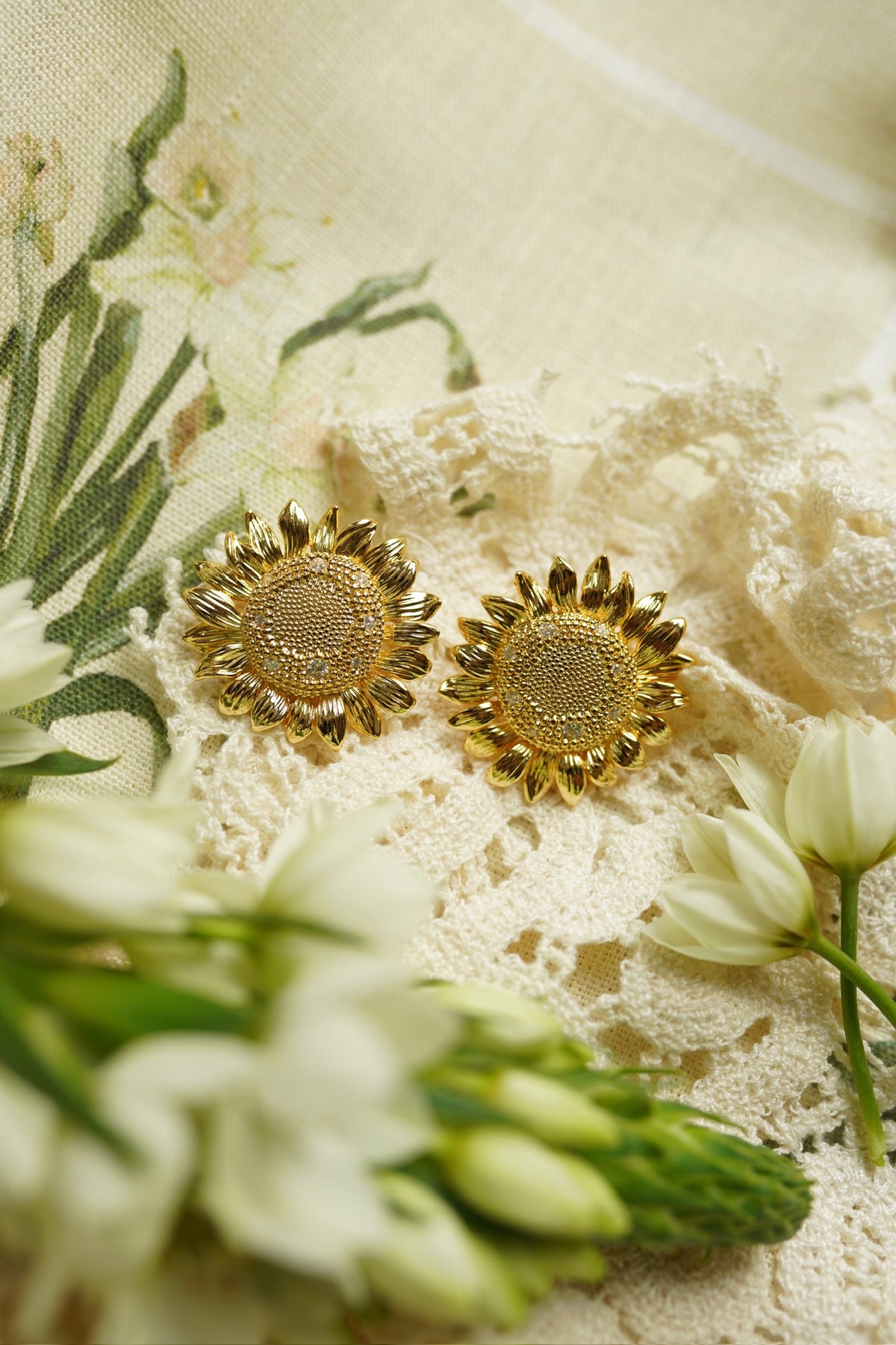 The Grand Embellished Sunflowers