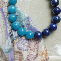 Mykonos Gemstone Bubblegum Necklace