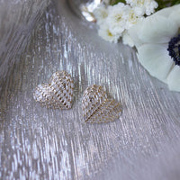 Petite Cœur Studs