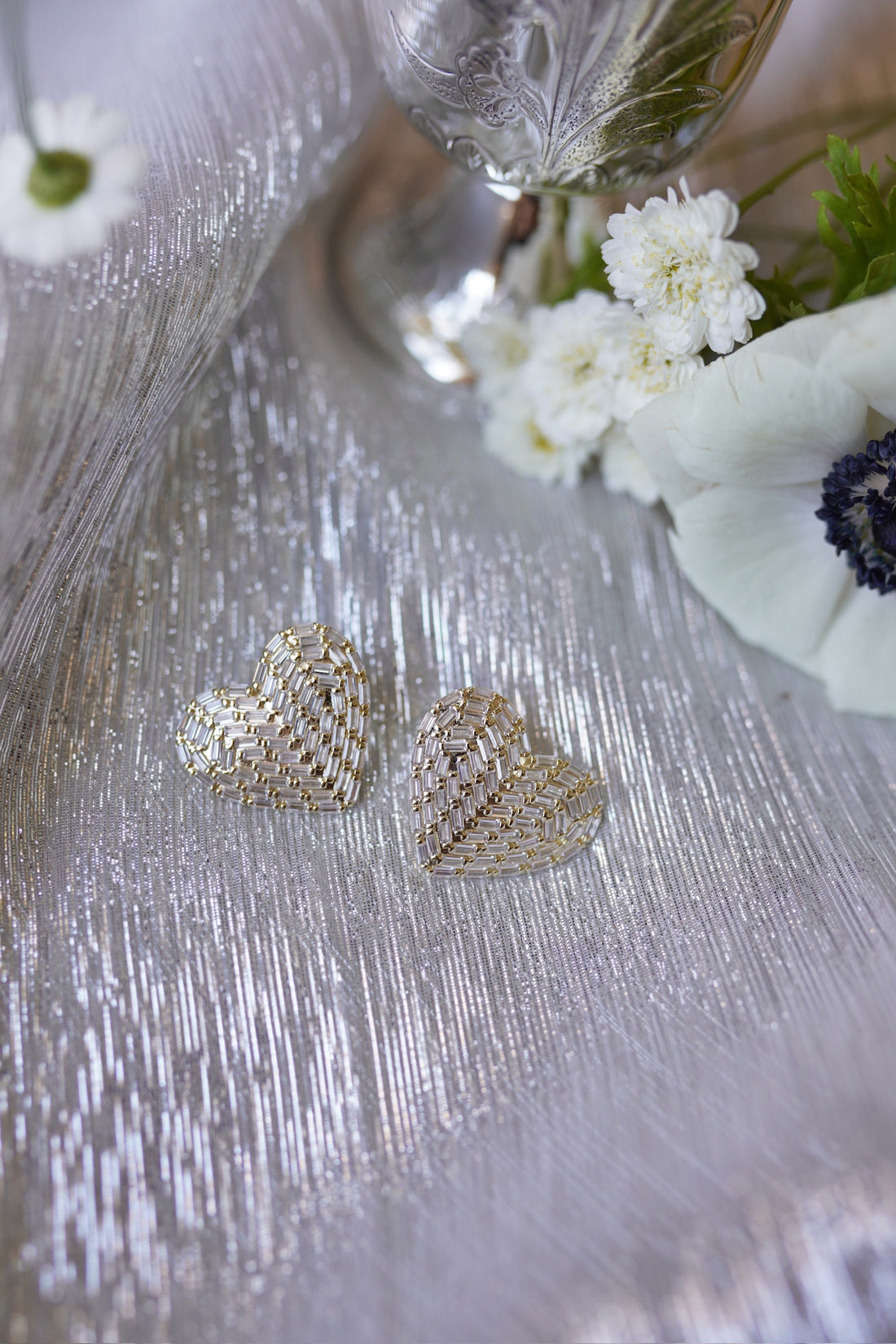 Petite Cœur Studs