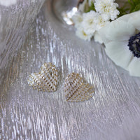 Petite Cœur Studs