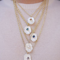 Mother of Pearl April Charm