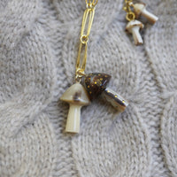 Mushroom Light Horn Charm