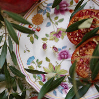 Flash Sale: Pomegranate Studs