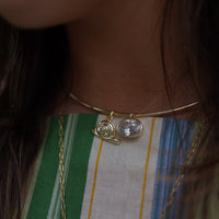 Pre Order Bezel Oval Charm