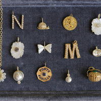 Golden Snail Charm