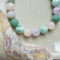Amalfi Gemstone Bubblegum Necklace