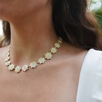 Blanc Bezel Studs
