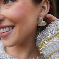 Petite Cœur Studs